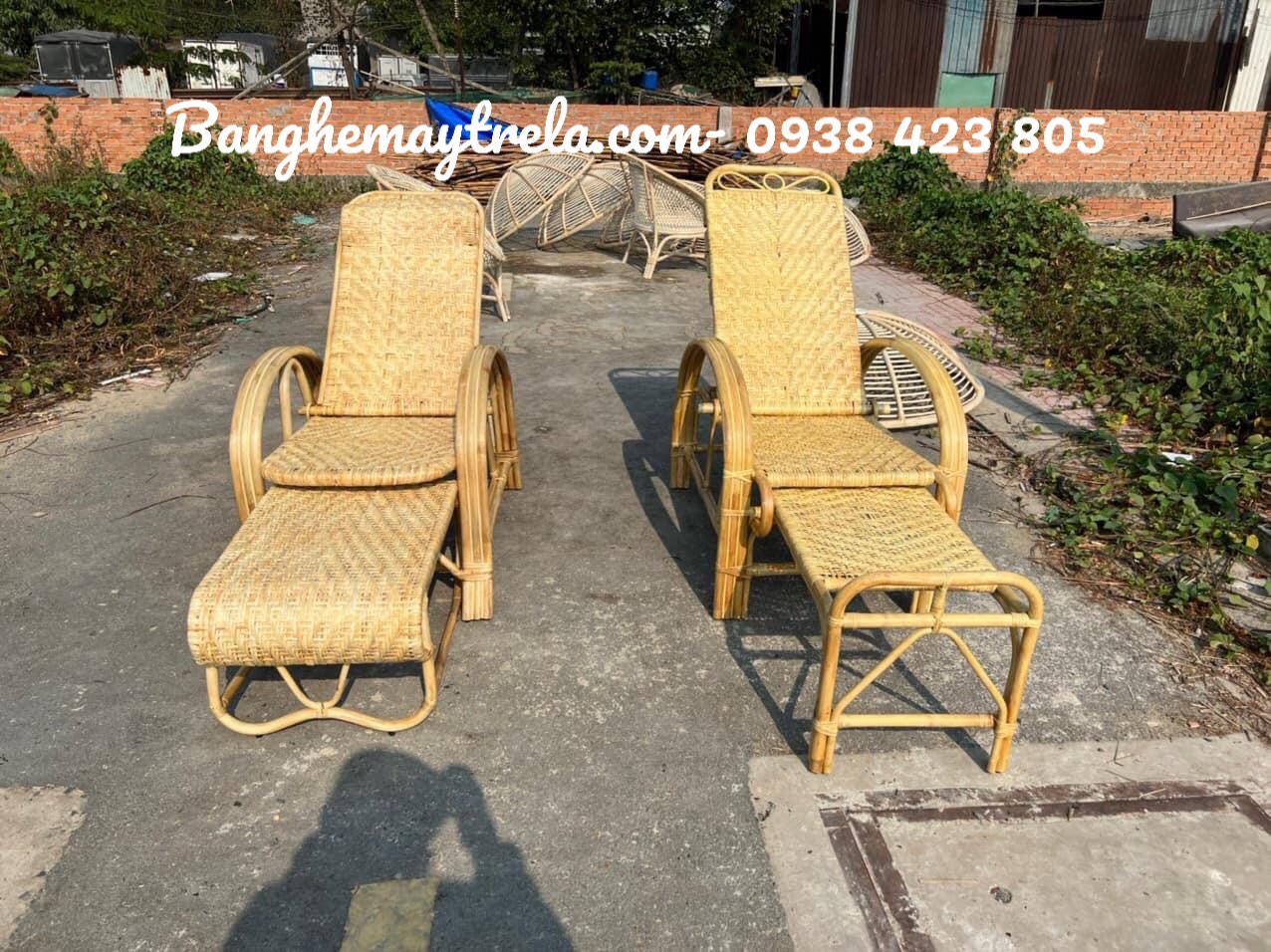 Ghế thư giãn đọc sách mây tự nhiên